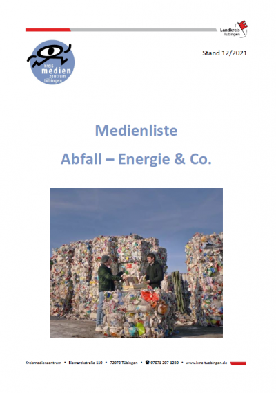 Titelbild PDF "Medienliste Abfall - Energie & Co."